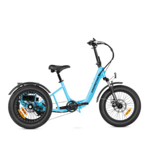 e-trike blue