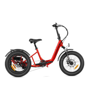 e-trike red